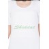 Long Kurti -  White colored in hosiery fabric Long Kurti -  White colored in hosiery fabric